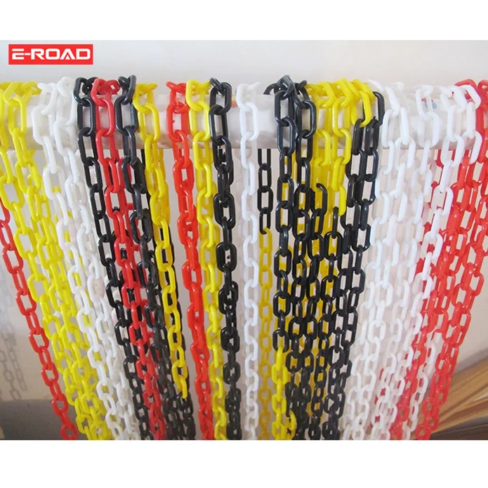 PE material traffic safety road warning barrier plastic key chains