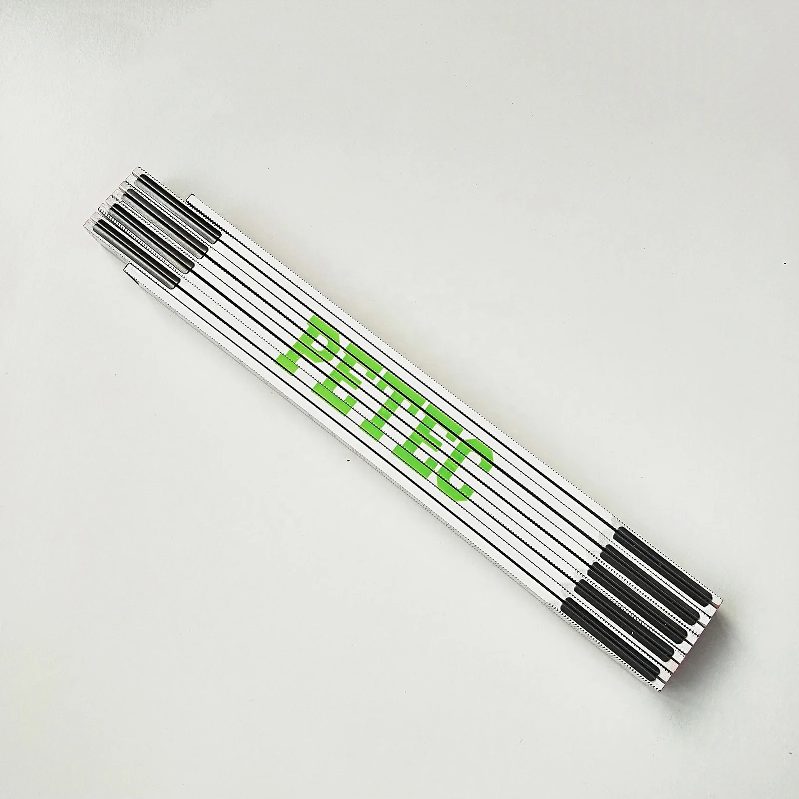 2m White Foldable Ruler