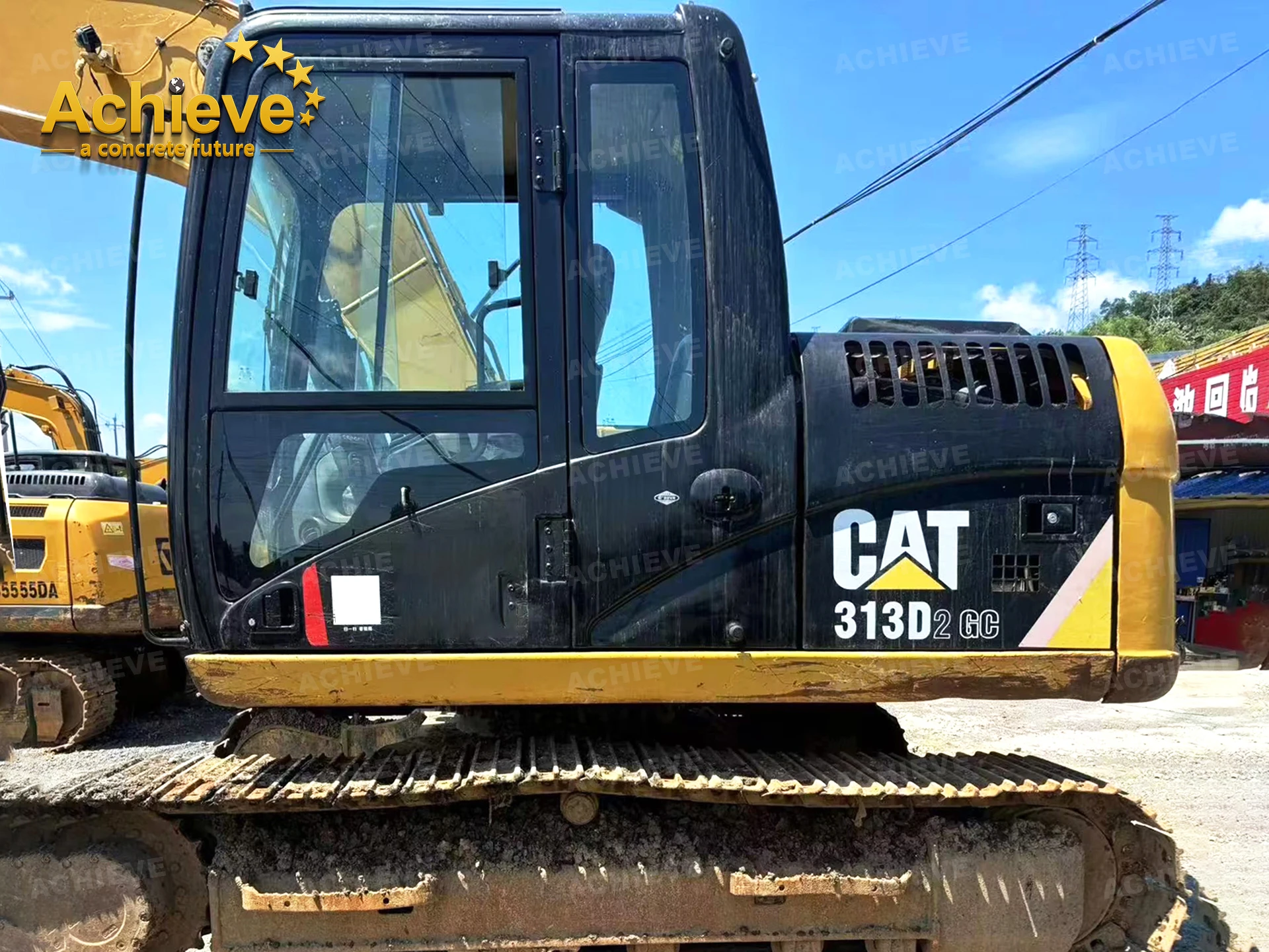 Экскаваторы 2019 Cat 313D2GC 5067H Гусеничные экскаваторы б/у новый дизайн строительный насос моторная коробка передач Yuchai 7-10ton