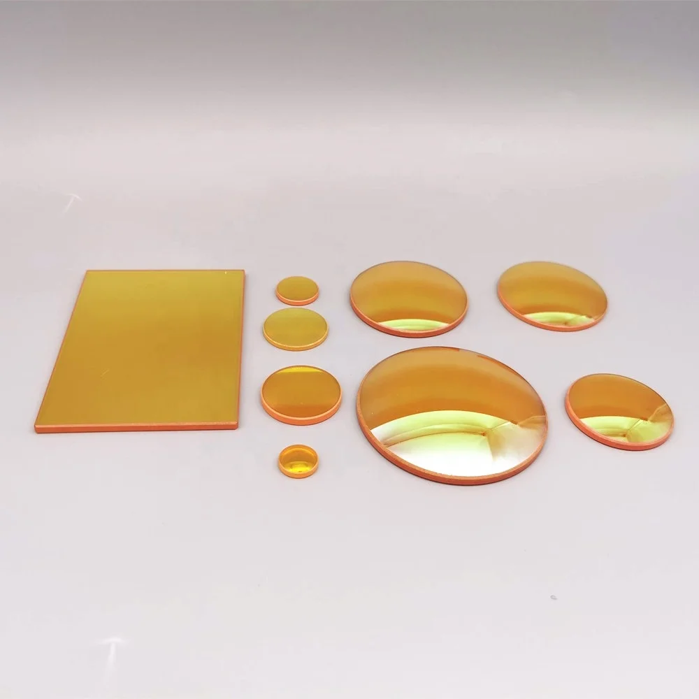 Zinc selenide focus lens 10.6um PVD CVD znse CO2 laser focusing lens for CNC laser cutting welding engraving marking machines