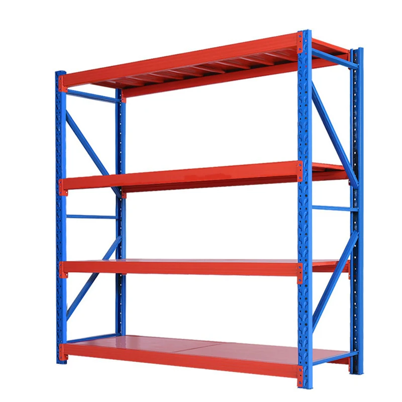 
4 Layers orange shelf stacking racks stacking racks & shelves, warehouse storage shelf 