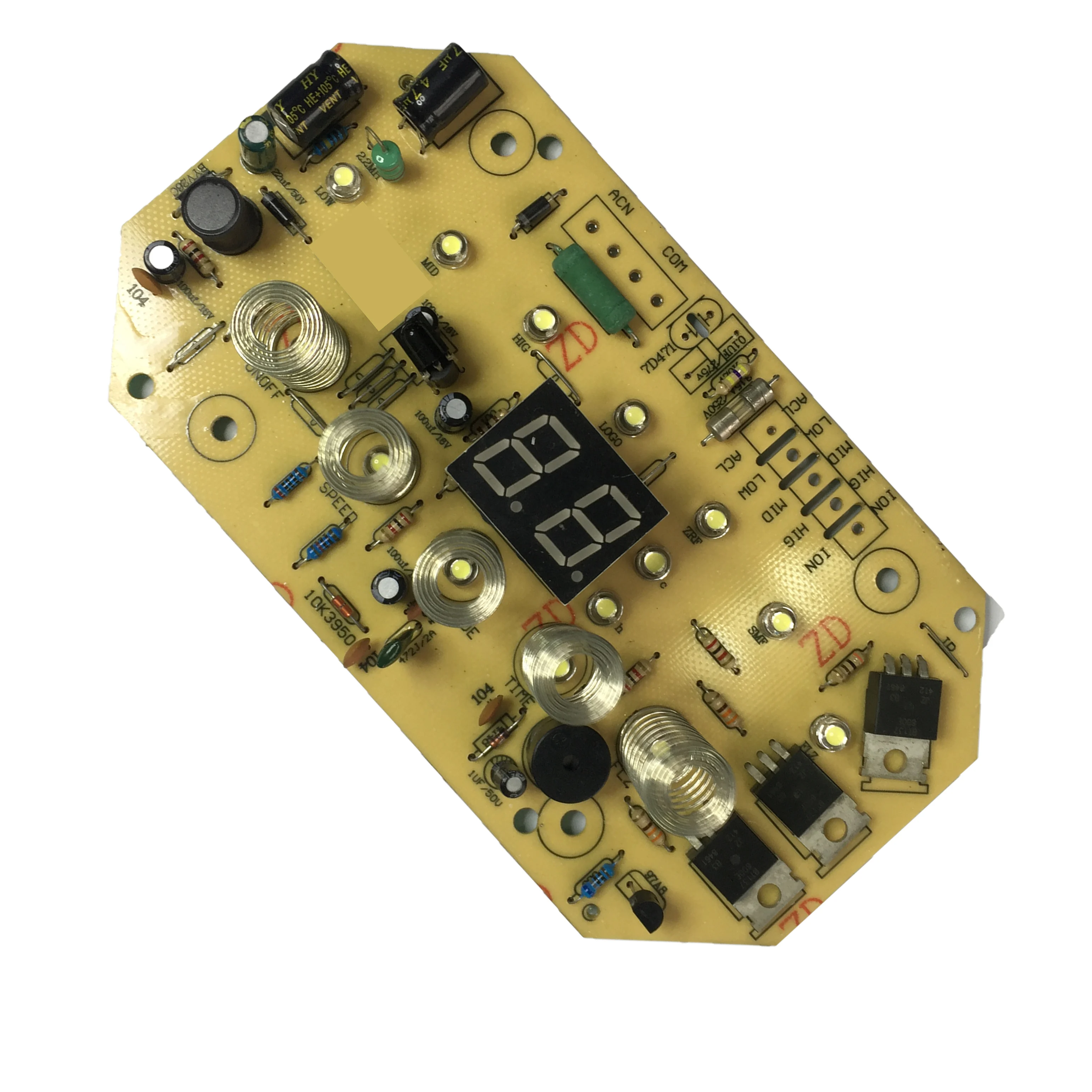 fire place oil heater fan heater control pcb board