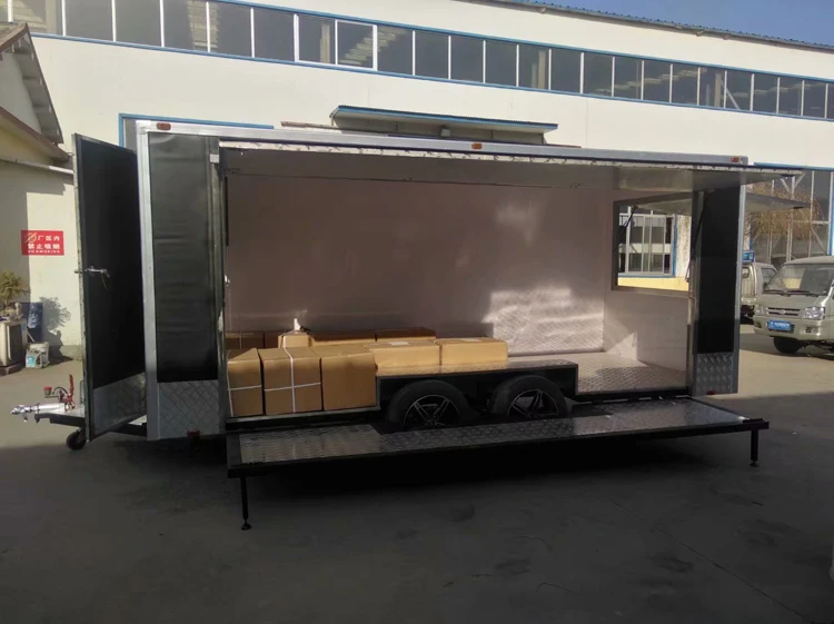 high quality spain food trailer with good price for sale