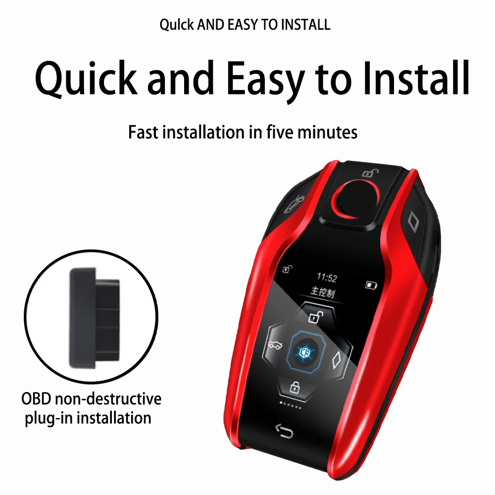 Smart LCD S40 S60 S90 XC40 XC60 XC90 V40 V60 V90 Keyless access Remote control manufacturer Upgrade the original version