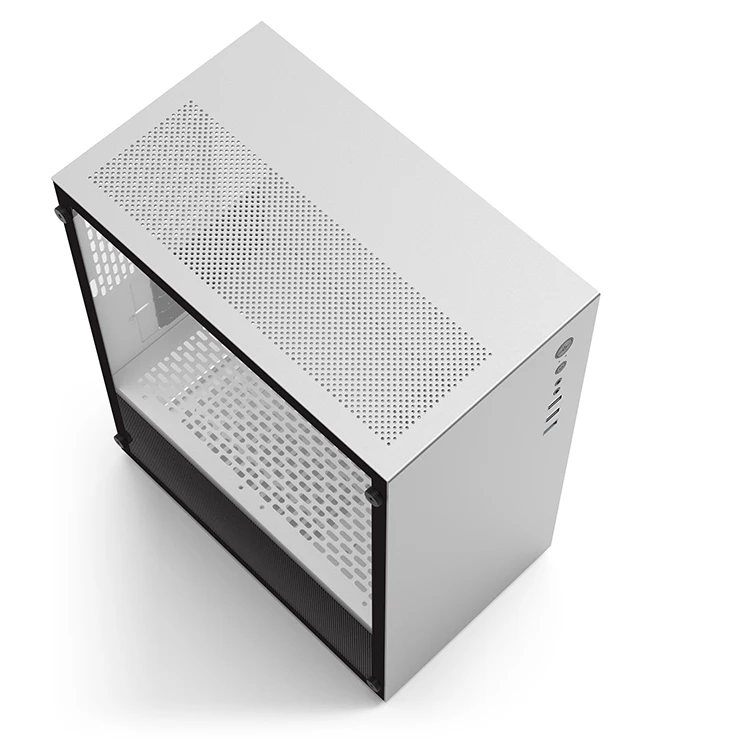 Etui Do Gier Custom Aluminum computer cases dust filter MATX ITX case OEM ODM gaming pc case with factory price