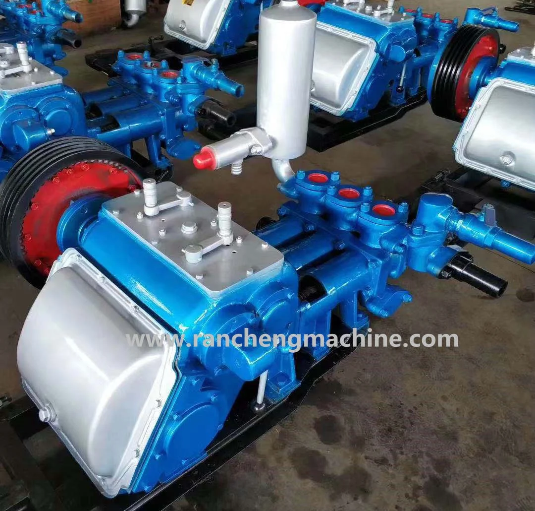 Horizontal Double-Cylinder Reciprocating Double-Acting Piston Pump Mud Pump
