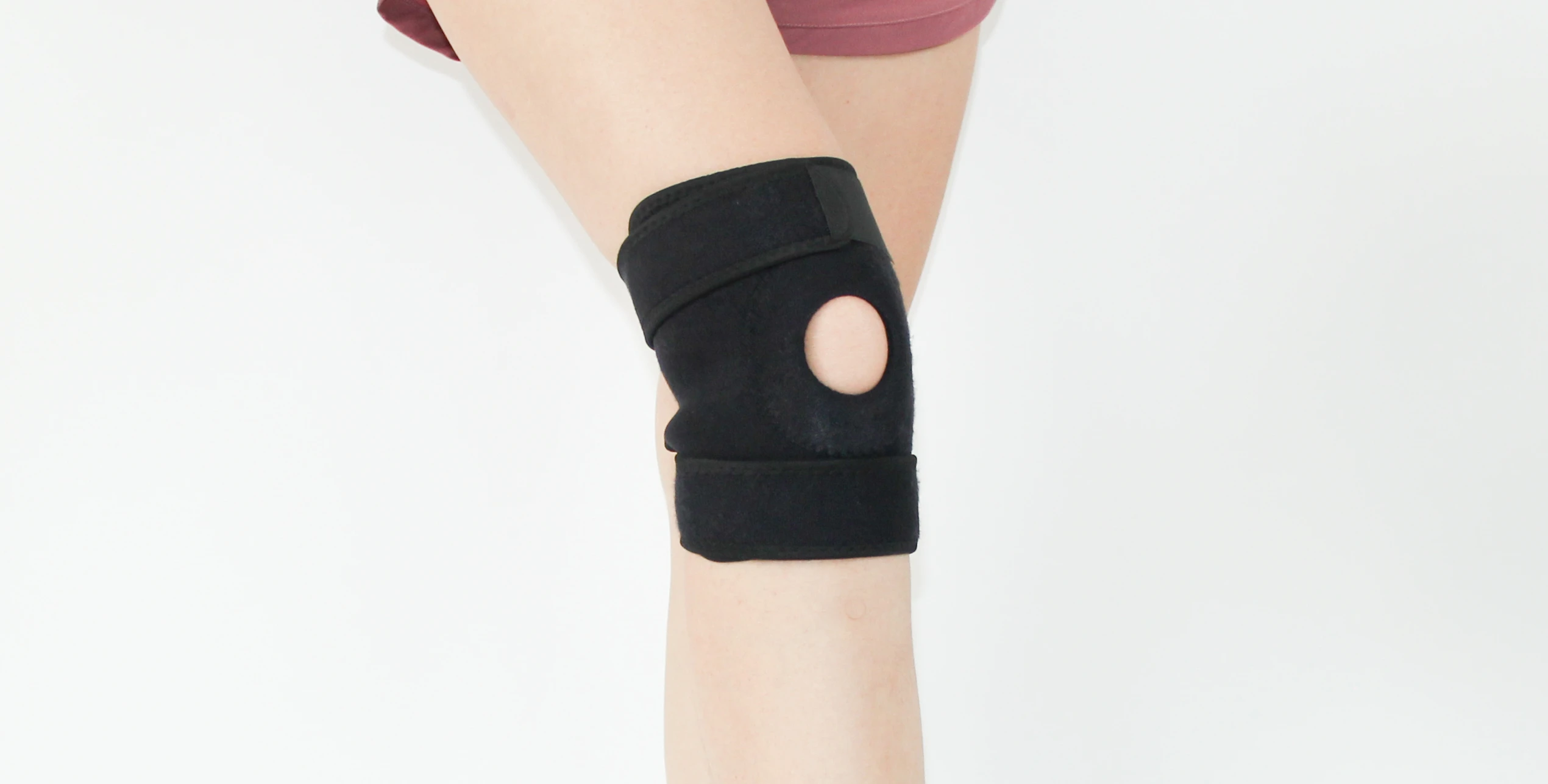 2022 Sports shock-proof patella kneepad bracket Patella support knee bracket with bilateral stabilization wholesale