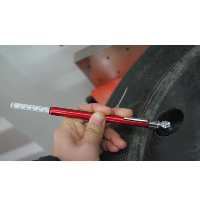 Bellright  Different Colors Chrome Pencil Tyre Air Pressure Gauge 0-100PSI