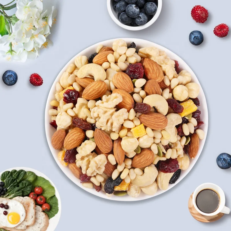 
Best Selling Dried Fruits Mix Baked Nuts And Dried Fruits For Wholesale Cheap And OEM Professional 
