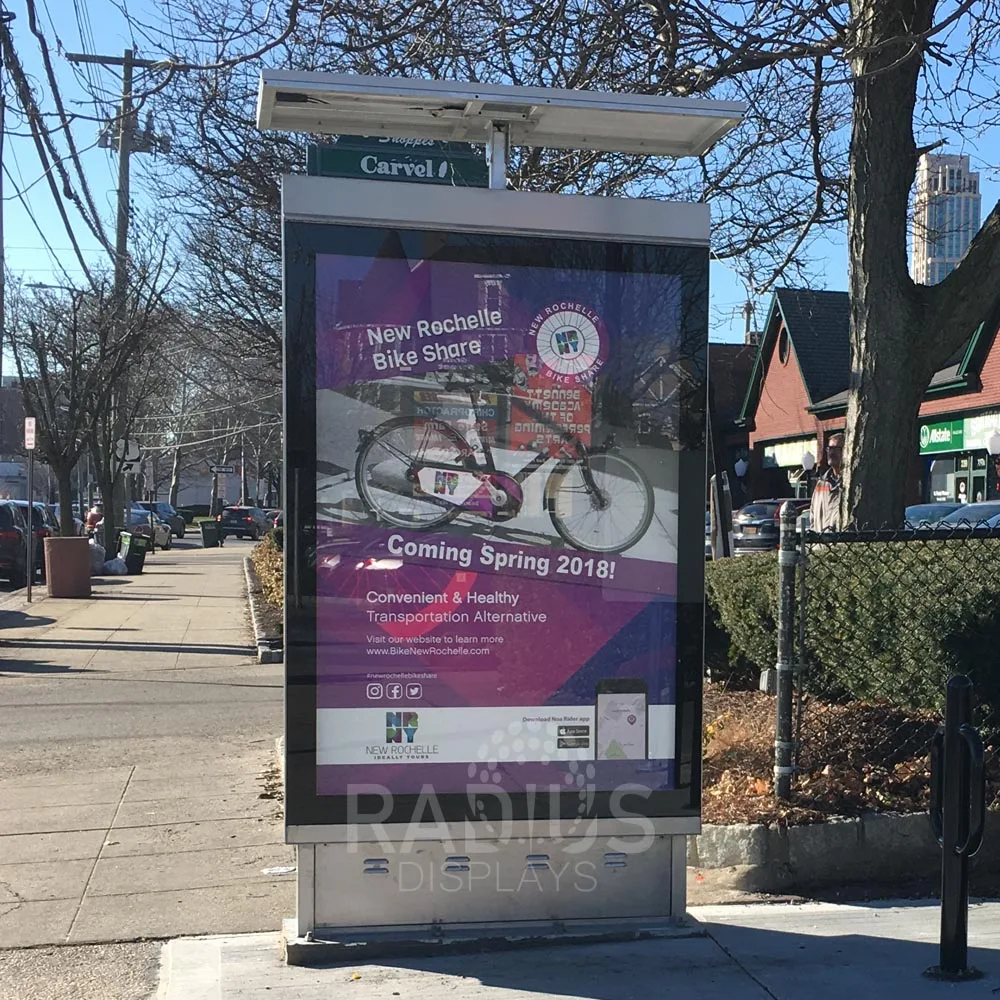 Outdoor  Bus Shelter Providing Shelter from China