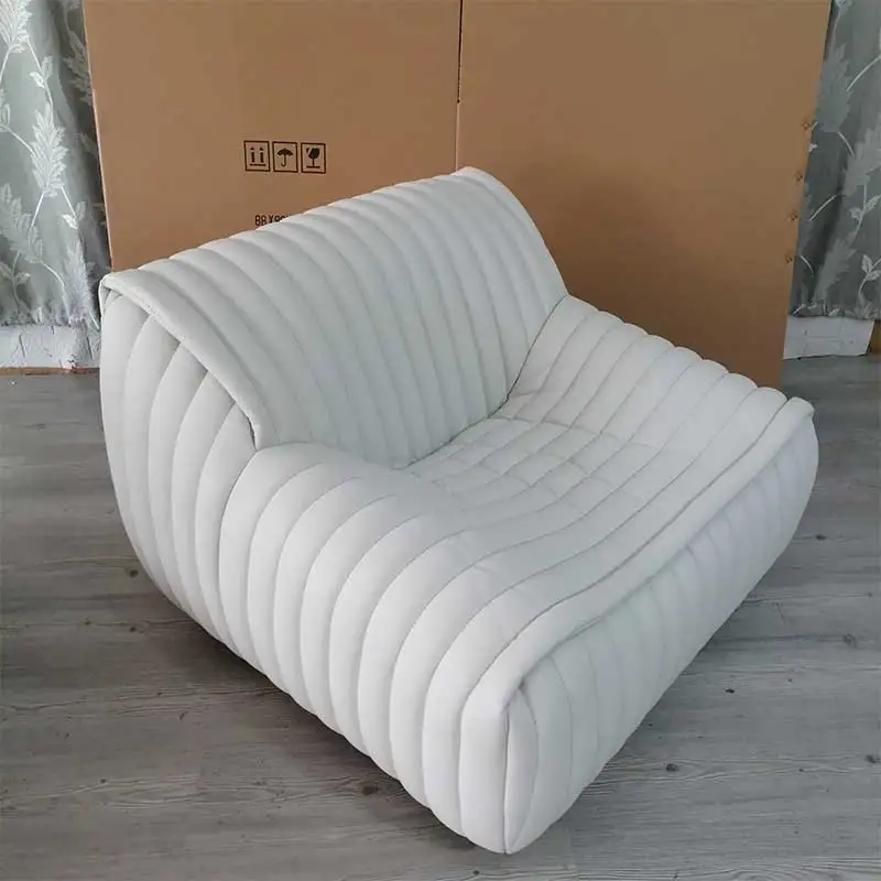 Lazy sofa retro small unit  modern comfortable living room  internet celebrity leisure light luxury block combination
