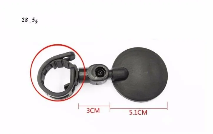 Factory Price Universal Bicycle Bike Rear View Handlebar Mirrors For Handlebar Motorcycle Cycling Frame Rear View Mirror