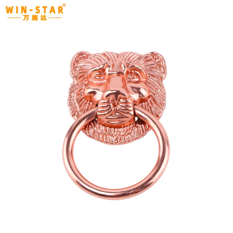 WINSTAR Alloy Metal Lion Head Sofa Decorative Sticks Strips Buckles Buttons furniture handle knobs