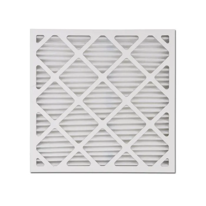 Air conditioning filters Cardboard Frame Merv7 Merv8 Pleated Panel Air Filter