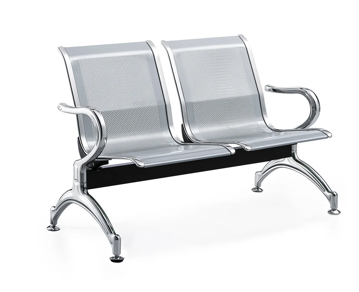2025 hot sell  Waiting bench for office public chair in airport  1/2/3/4/5 seater