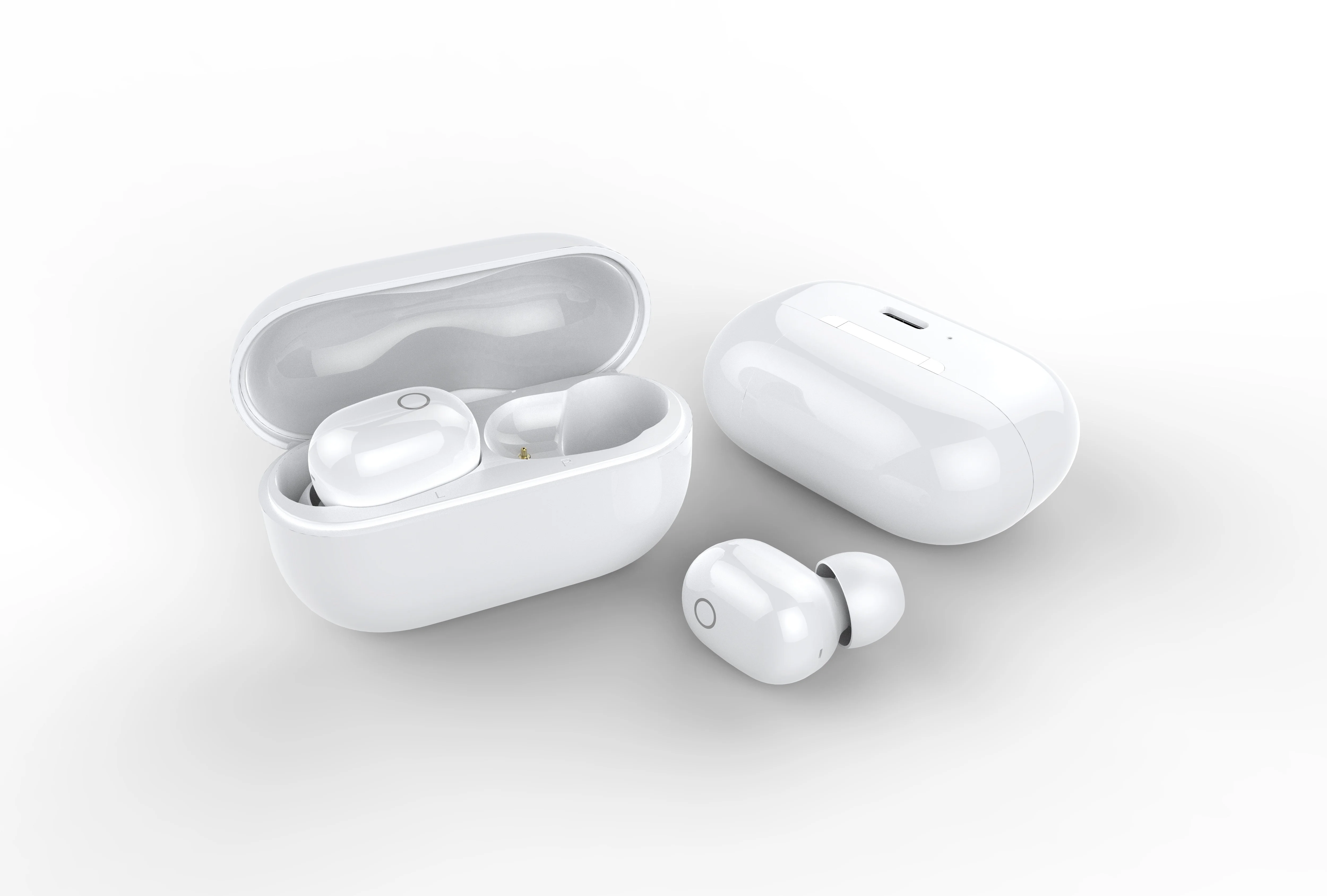 2021 In-Ear Touch Control High Quality TWS Earbuds Bass Wireless  Mini Sport Earbuds Earphone