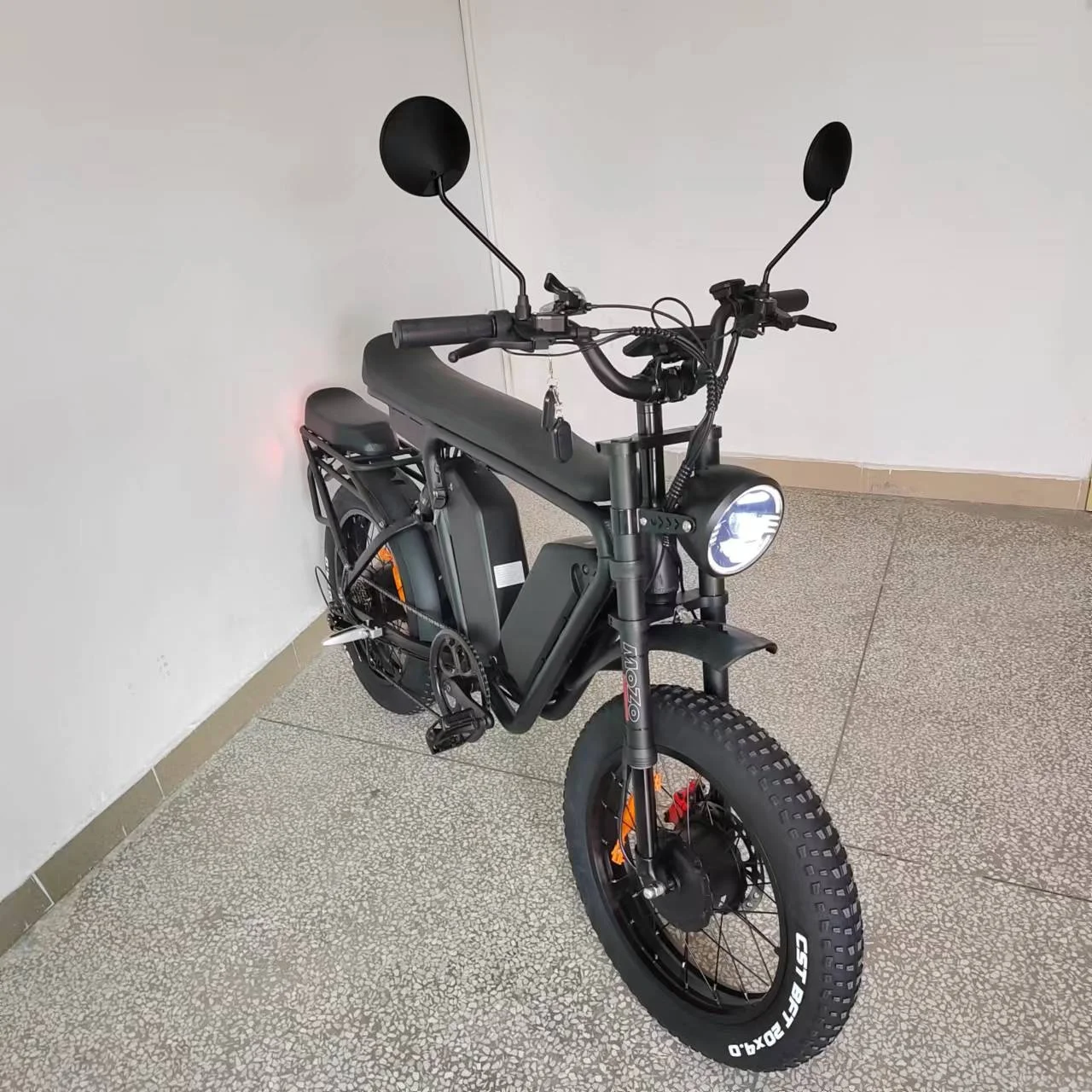52V Electric Bike Thumb speed  Fat Bike Ebike 2000W Dual Battery 44Ah Oil Brake Full Suspension  Electric Bicycle Dual Motor
