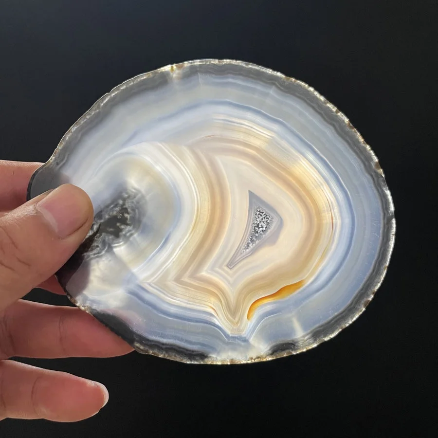 Wholesale Natural Crystal Slab Agate Slices for Coaster