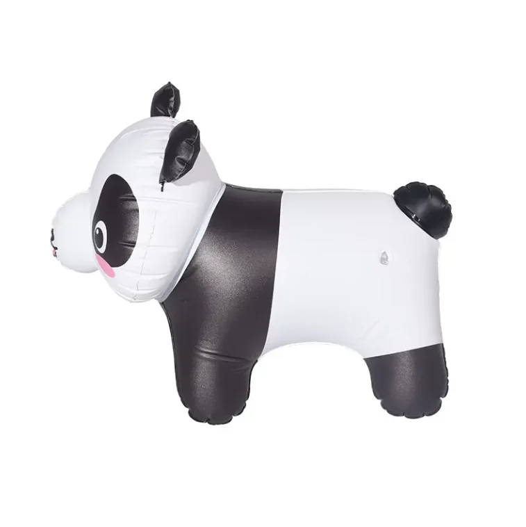 Factory custom pvc inflatable panda toy Outdoor Water World Children adult Chinese Kung Fu panda