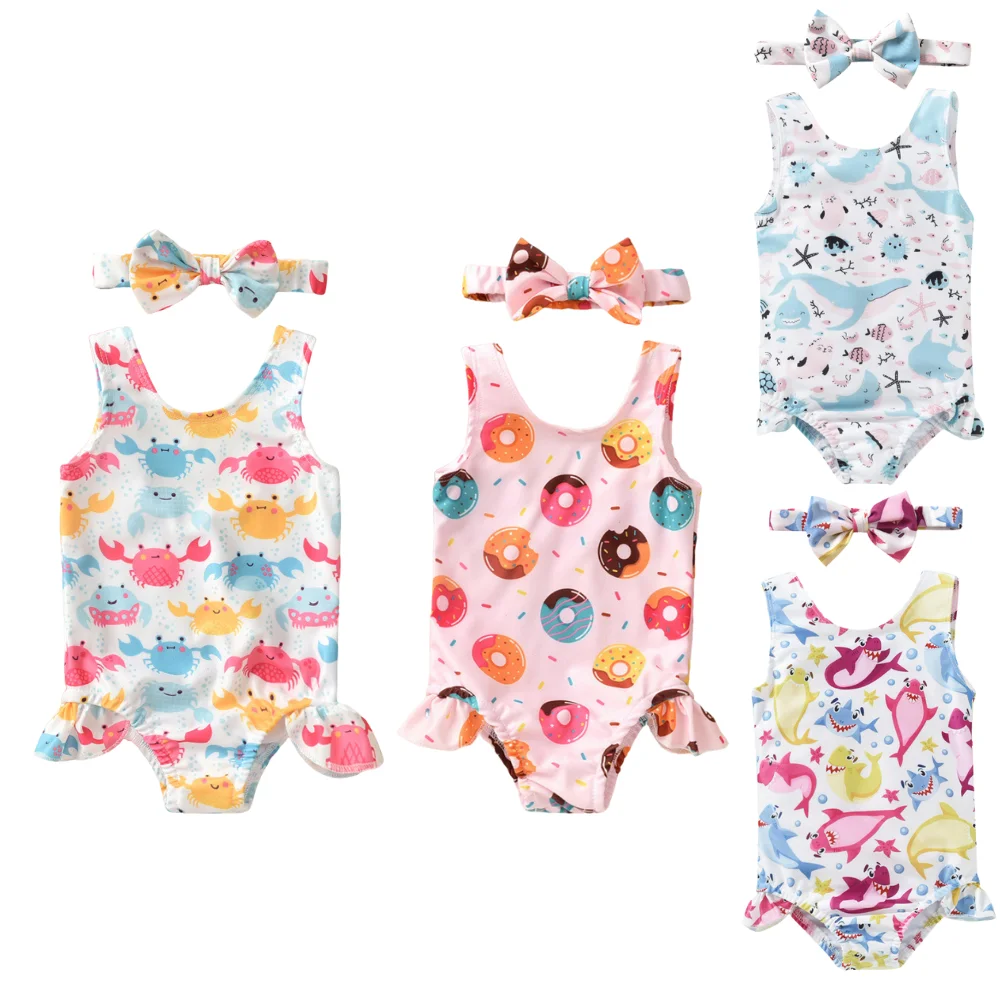 Купальные костюмы для детей детские купальные маленьких девочек