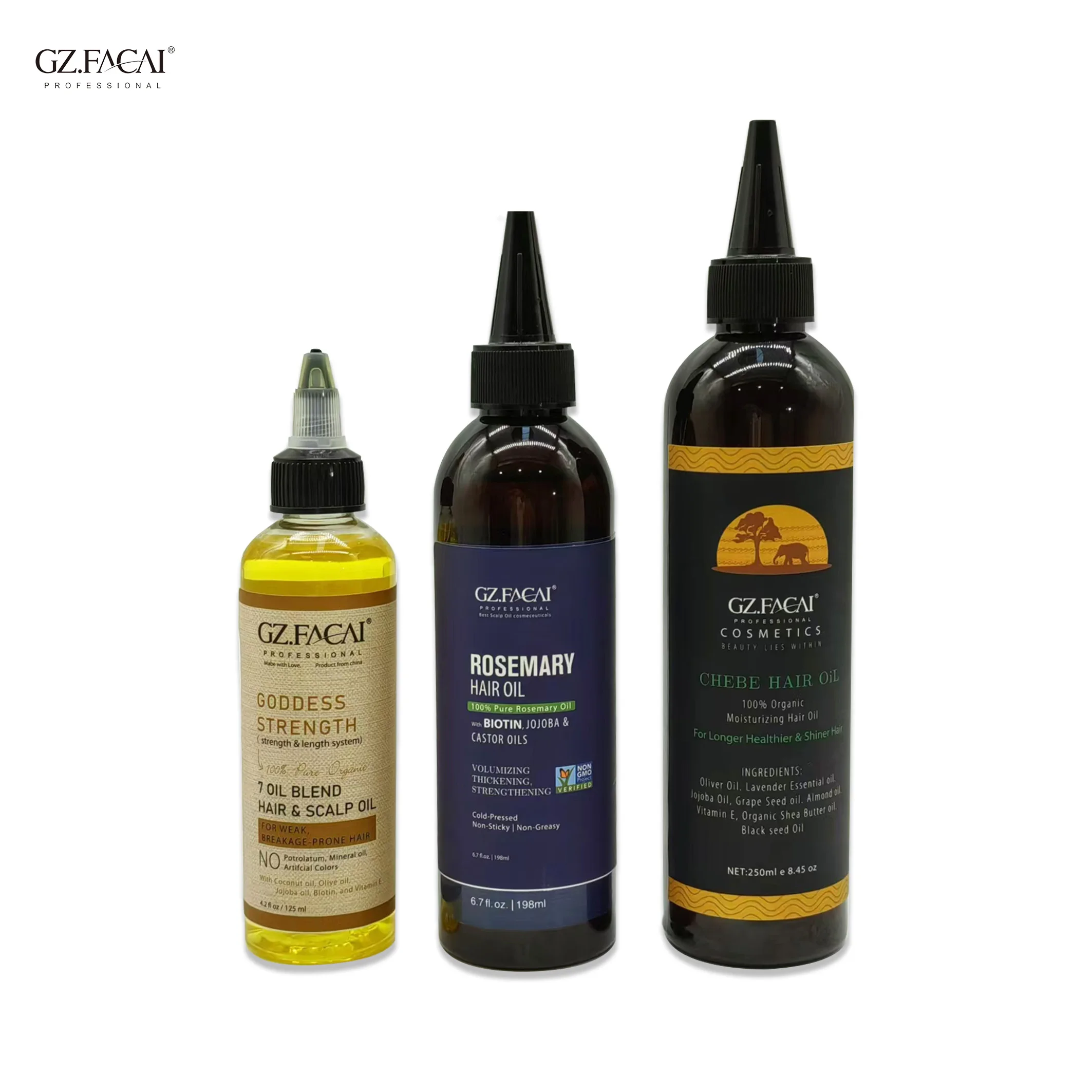 Wholesale Multiple Premium Natural Scalp Health Hair Growth Oils with Anti-bacterial and Anti-oxidant Properties for Scalp Care