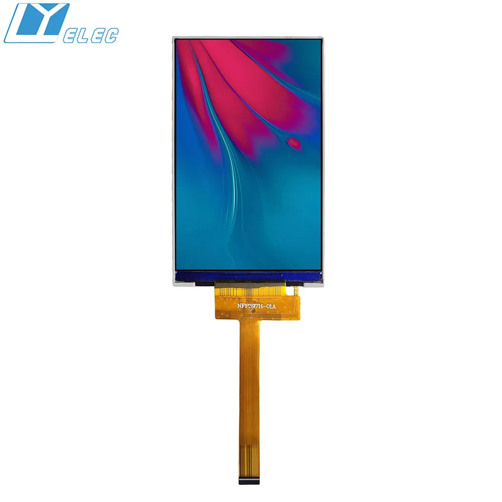 High Definition 3.97 Inch IPS TFT Display 480x800 MIPI Interface 25 Pins ST7701S LCD Module 4 Inch Graphic LCD Screen Panel