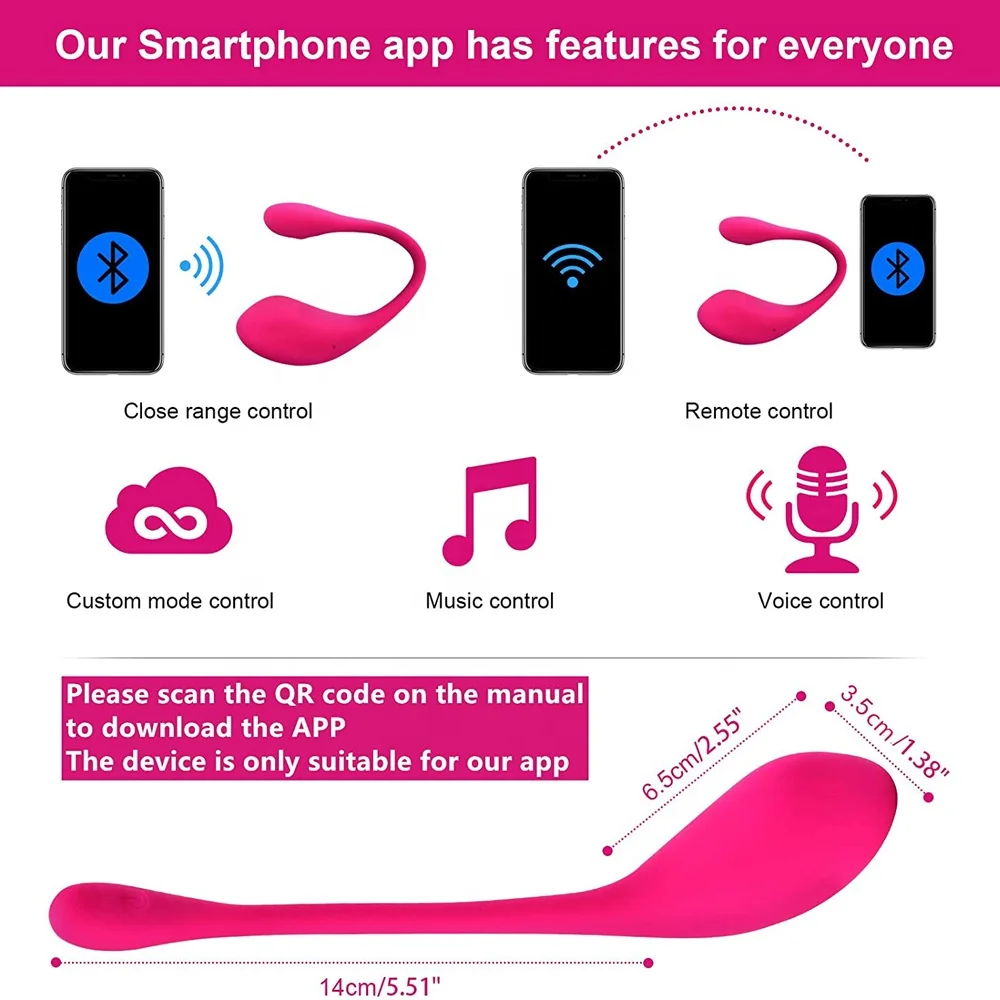 vibrating ball mobile phone controlled women huevo vivid sex toys remote control vibrador for girls vibrator with App