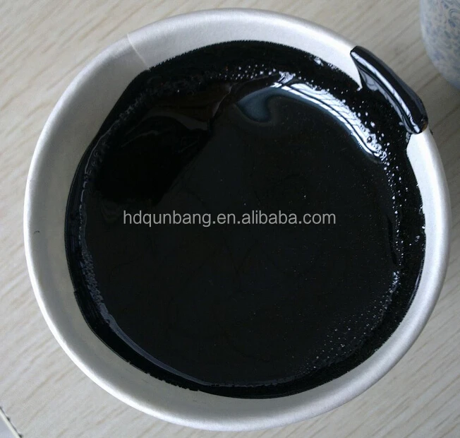 Черная липкая жидкая НЕОБРАБОТАННАЯ угольная смола