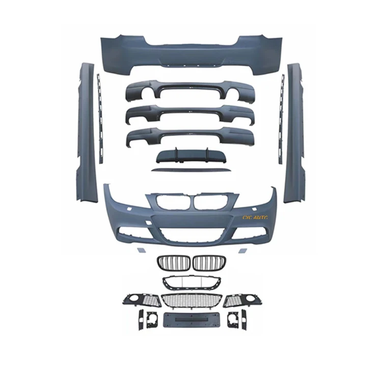E90 facelift M-Tech full bumper for BMW 3 series E90 MT bodykit 318i 320i 325i 335i 2008 2010