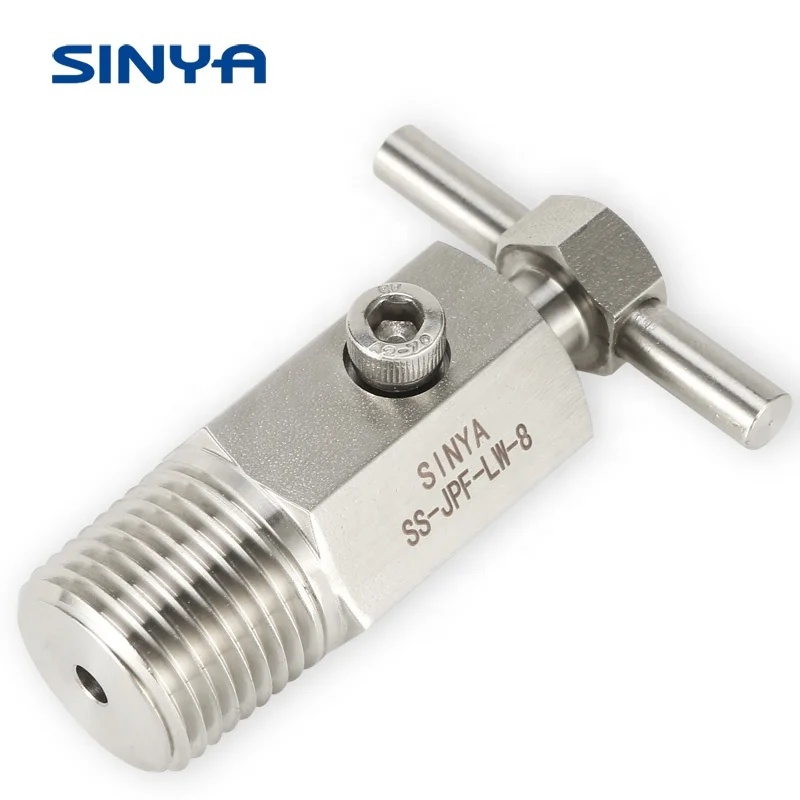 Stainless Steel 304/304L 316/316L Alloy Monel 400 Duplex  6000 PSI 1/4 3/8 1/2 NPT Instrument Purge  Bleed Vent Valve