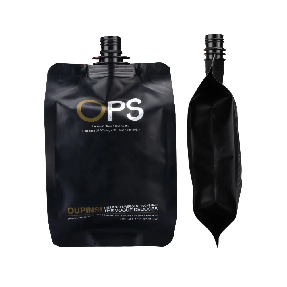 Custom Reusable Stand Up Liquid Drink Packaging Spout Pouch Yogurt Pouch