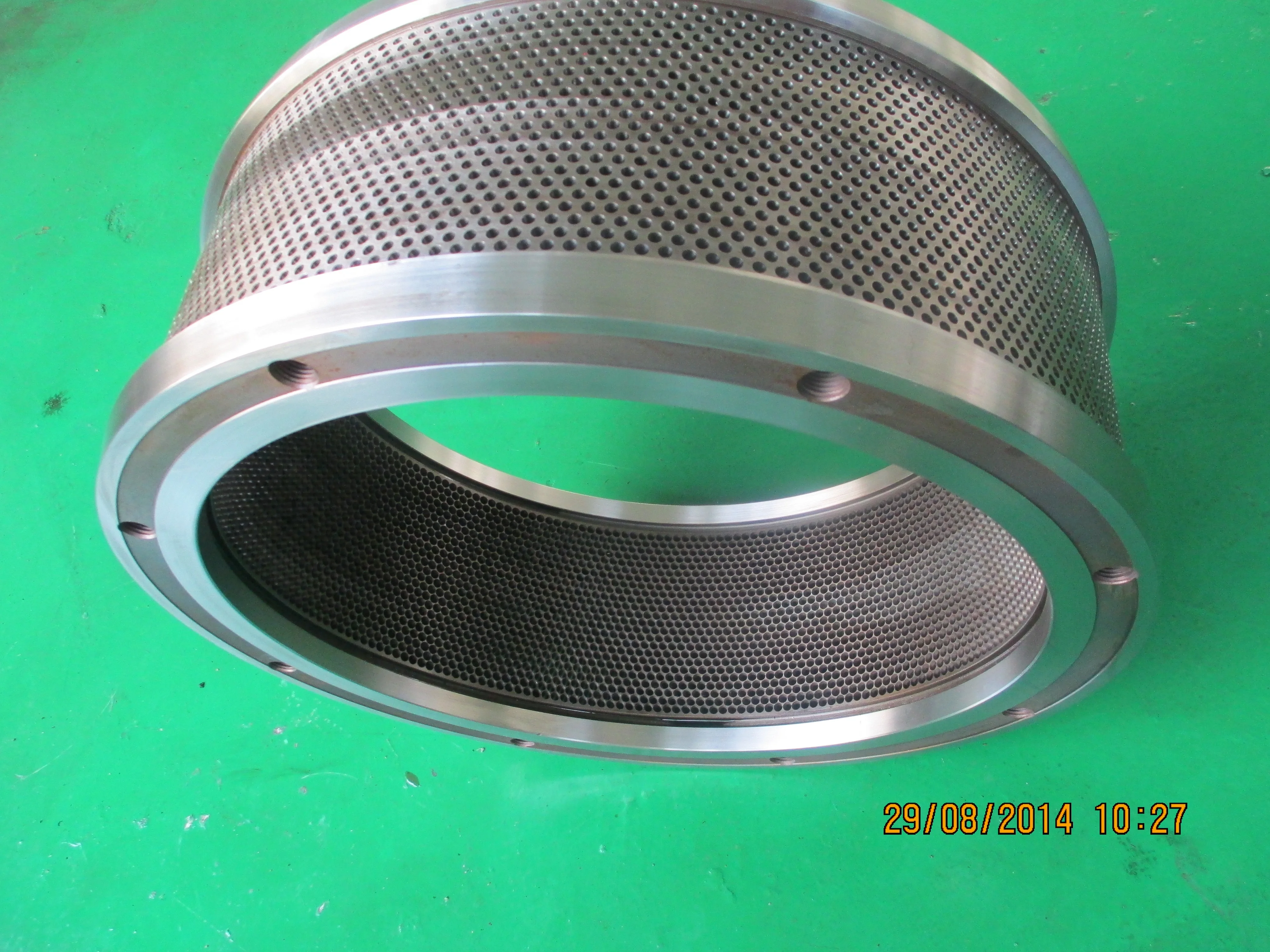 Feed pellet processing machine ring mold matrix for granulator wood pellet mill