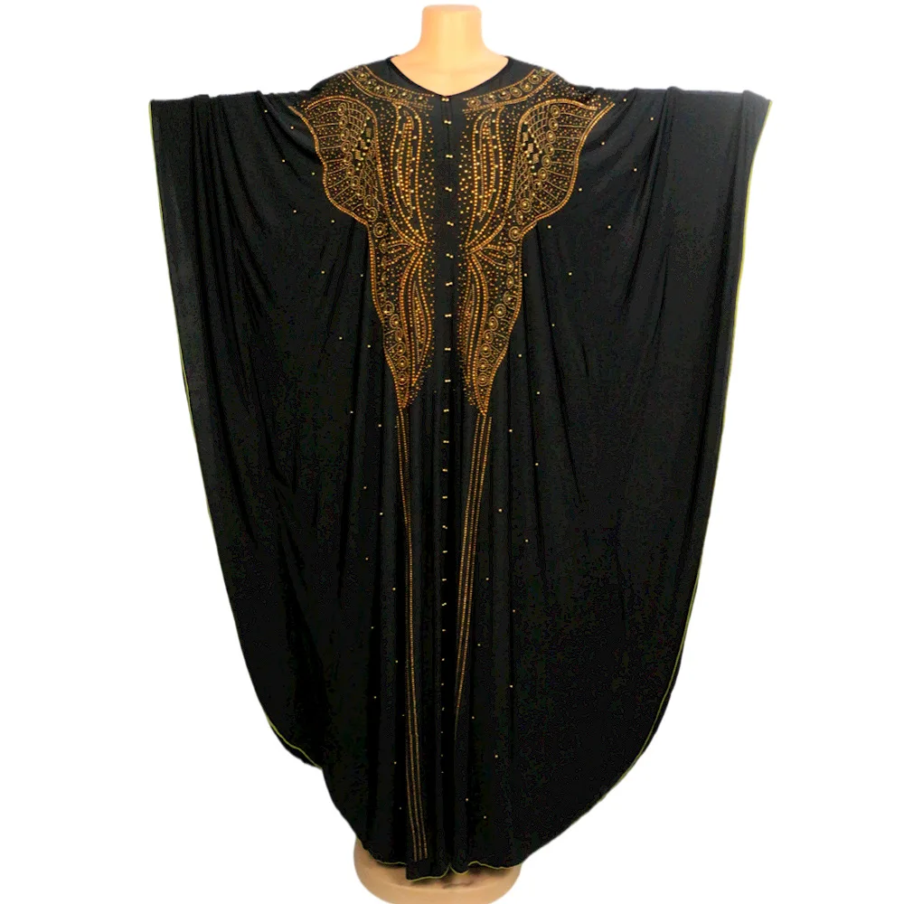 Турецкие мусульманские вязаные платья Abaya из ледяного шелка кафтан