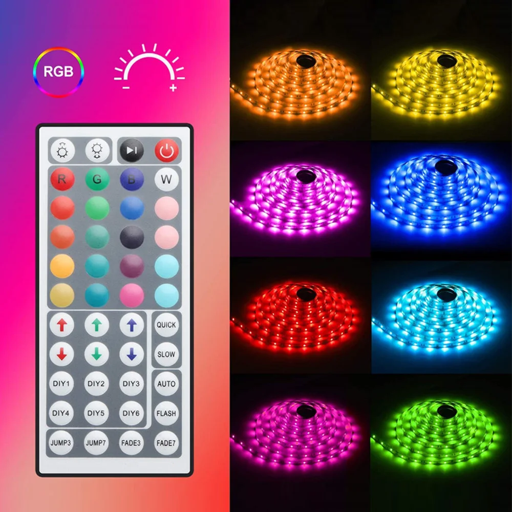 5M 10M 5050 Smart Wifi Neon Flexible RGB RF Remote IP65 Waterproof Led Strip Lights