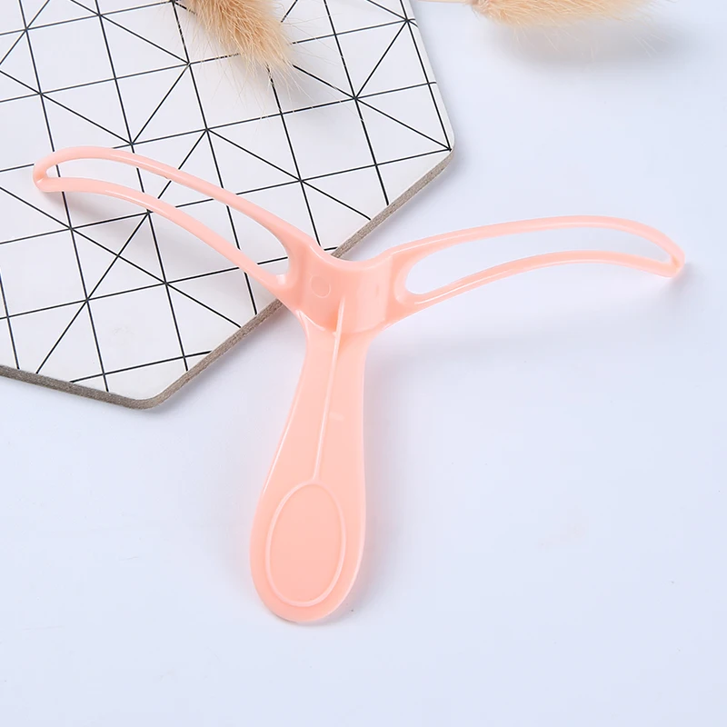 Lameila 6pcs Cheap Wholesale Custom logo 3D eyebrow stencils A0185 Plastic Cosmetic Makeup Tools Eyebrow Shape Stencil