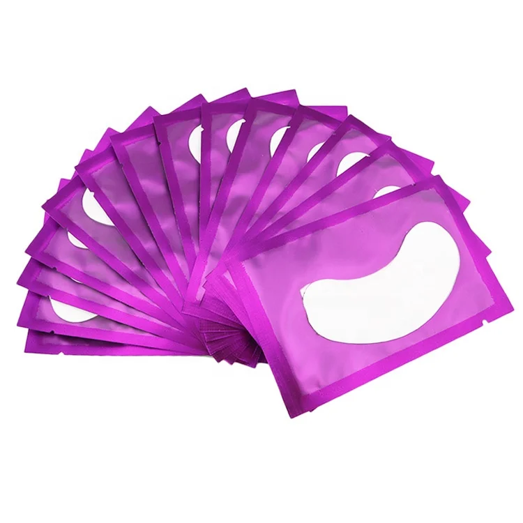 
paper patches eyelashes under eye pads lashes eyelashes extension paper patches eye tips sticker wraps makeup tools 