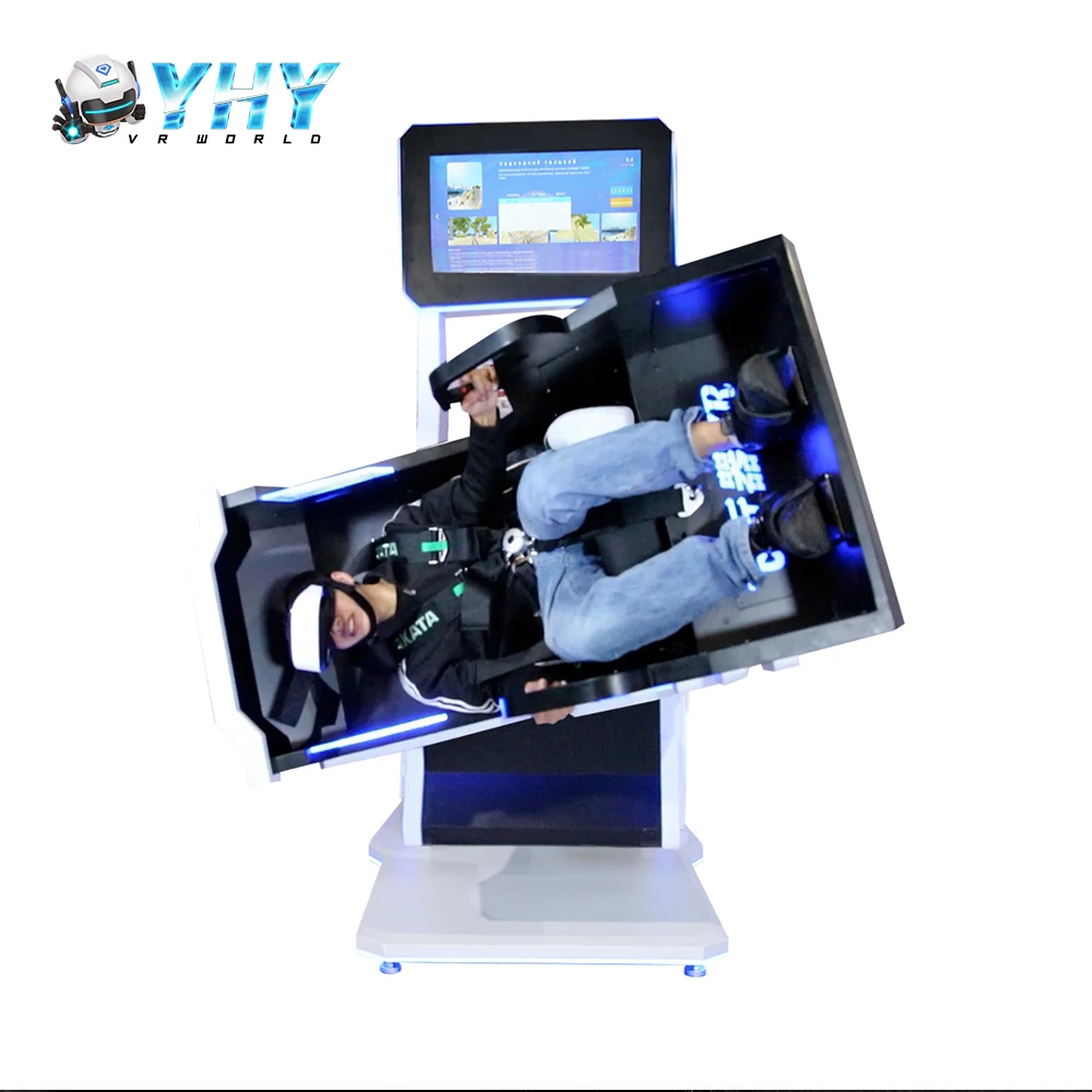 Китай симулятор виртуальной реальности 9D 360VR игры американские горки оборудование