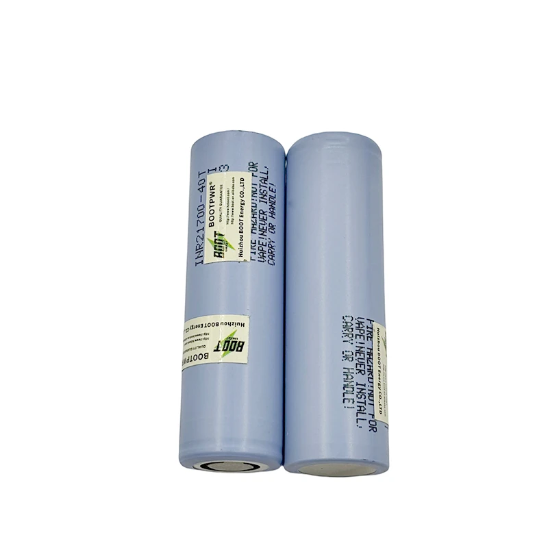 100% Original 21700 40T high discharge rechargeable Lithium Battery INR21700 40T 3.6V 4000mAh 35A Battery For electric tool
