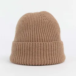 CUSTOM LOGO Unisex Hip Hop Skully Ski Cuffed folded chunky sports warm winter fishermen beanie hats