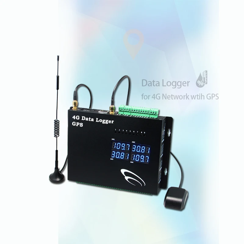 GSN8-HV-4GP регистратор данных GPS каналы трекер регулятор температуры