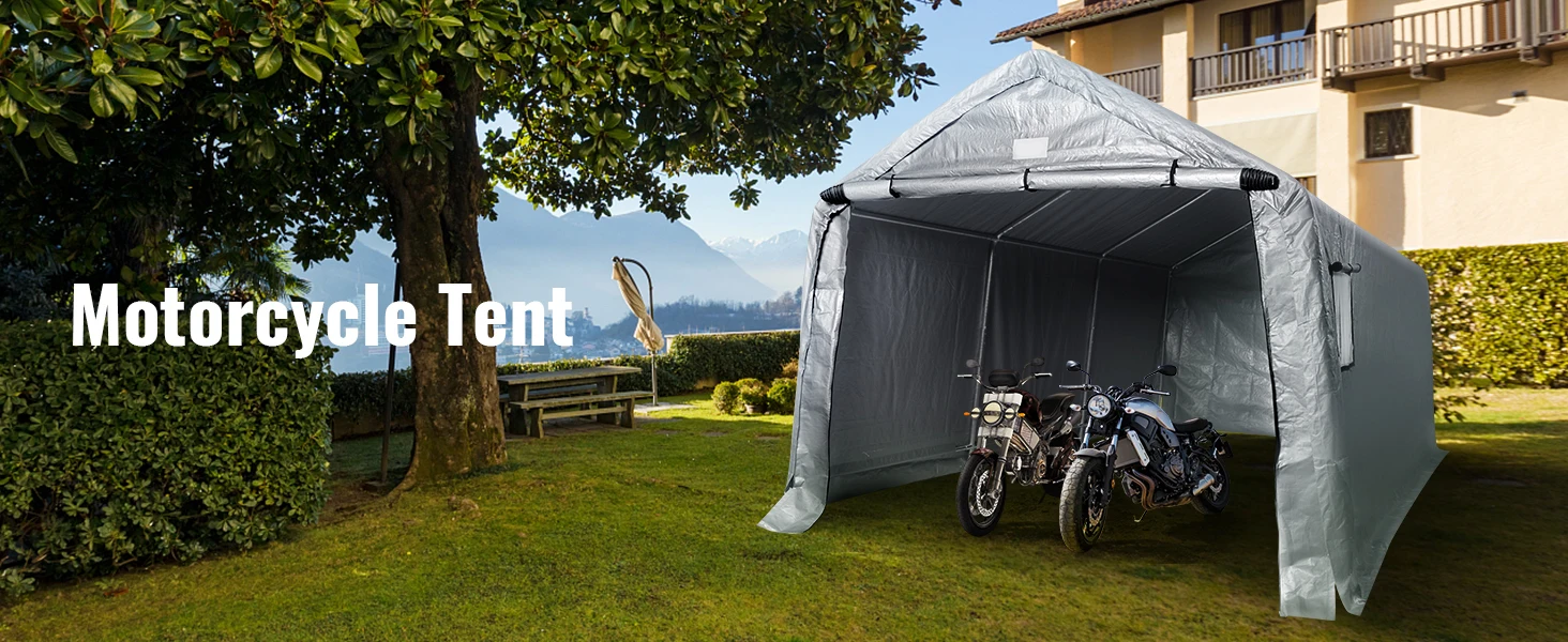 Dandelion Wholesale Portable Car Garage Shelter Outdoor Bike Motorcycle Storage Shed