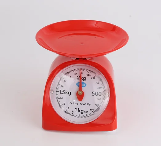 Weighing Food Supermarket School 5kg 10kg 20kg Dial Spring Weight Scale Mechanical Kitchen Scales With Bowl Balanzas