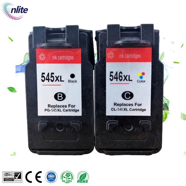 Pg545xl Pg 545 Cl 546 545xl Восстановленный чернильный картридж Pg545 Cl546 для принтера Canon Pixma Mg2450 Ip2850