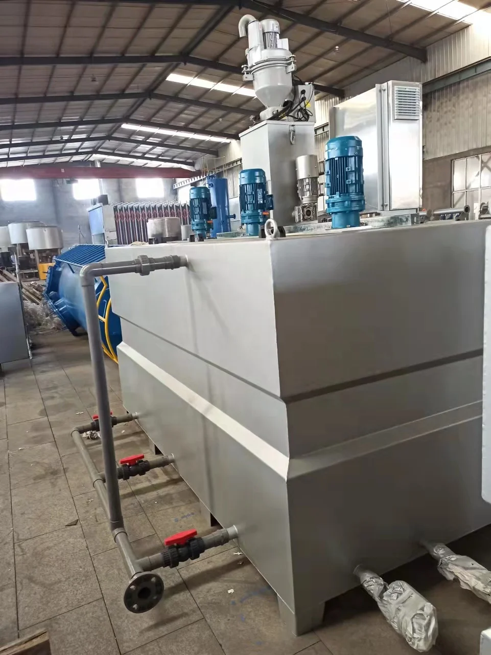 PAM Skid-Mounted Stainless Steel 304 Automatic Powder Liquid Polymer Chemical Dosing System