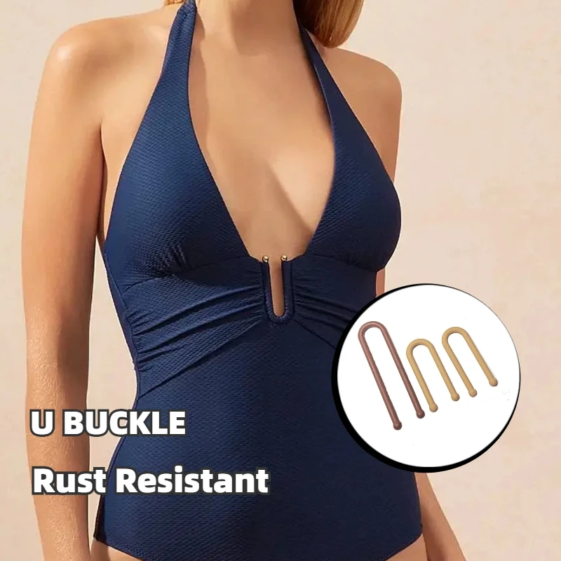 Underwear Front Accessories Hardware Swimwear Metal Buckle Connector Buckle for Swimwear