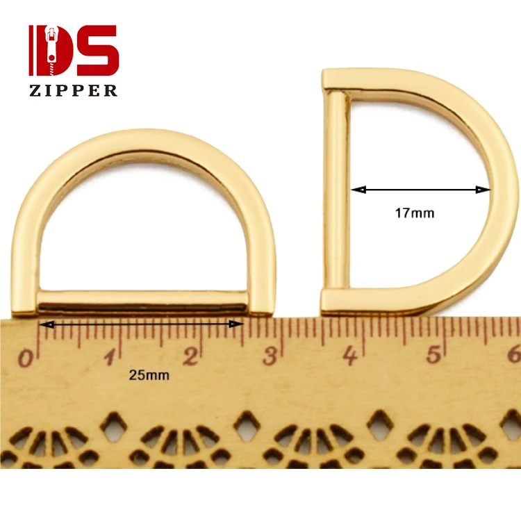 
Factory whole sale Gold metal buckle , D buckles overalls bags 