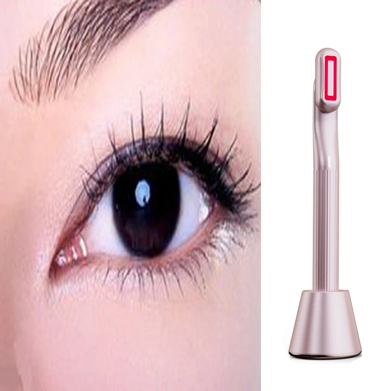 New Innovative Product Intelligent LED Eye Facial Massage Stick Heating Vibration Eliminate Eye Bags Puffiness And Wrinkles