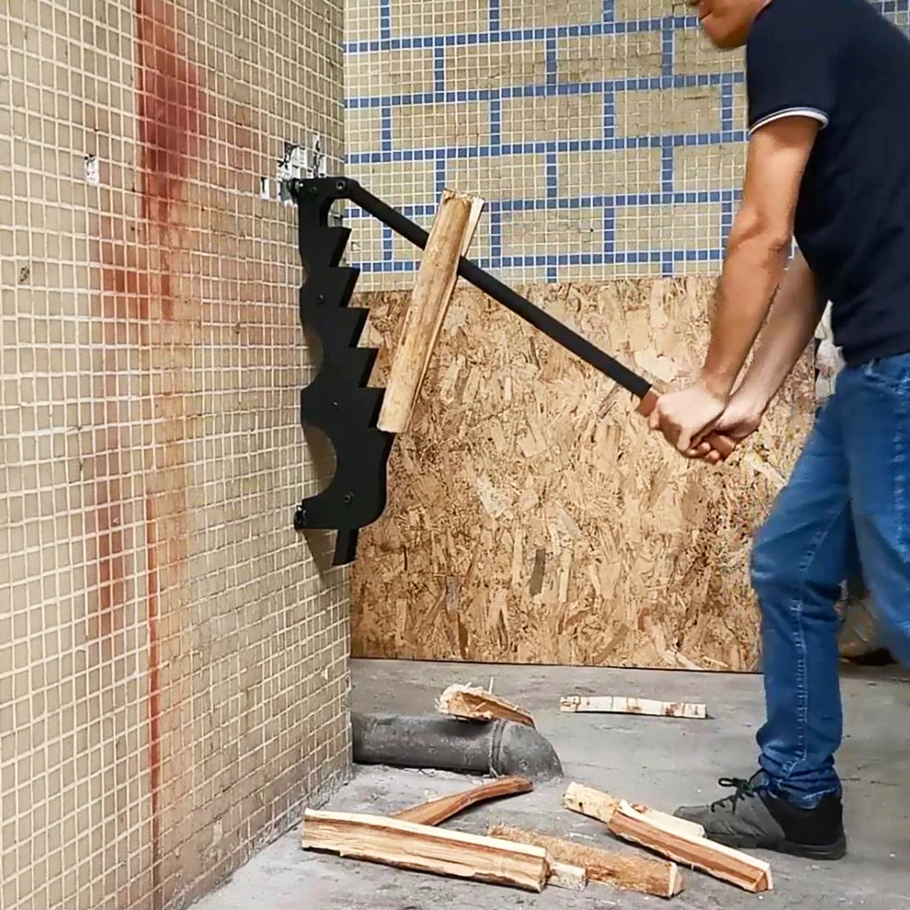 Настенный ручной дрова разжигания сплиттер древесины фрезы