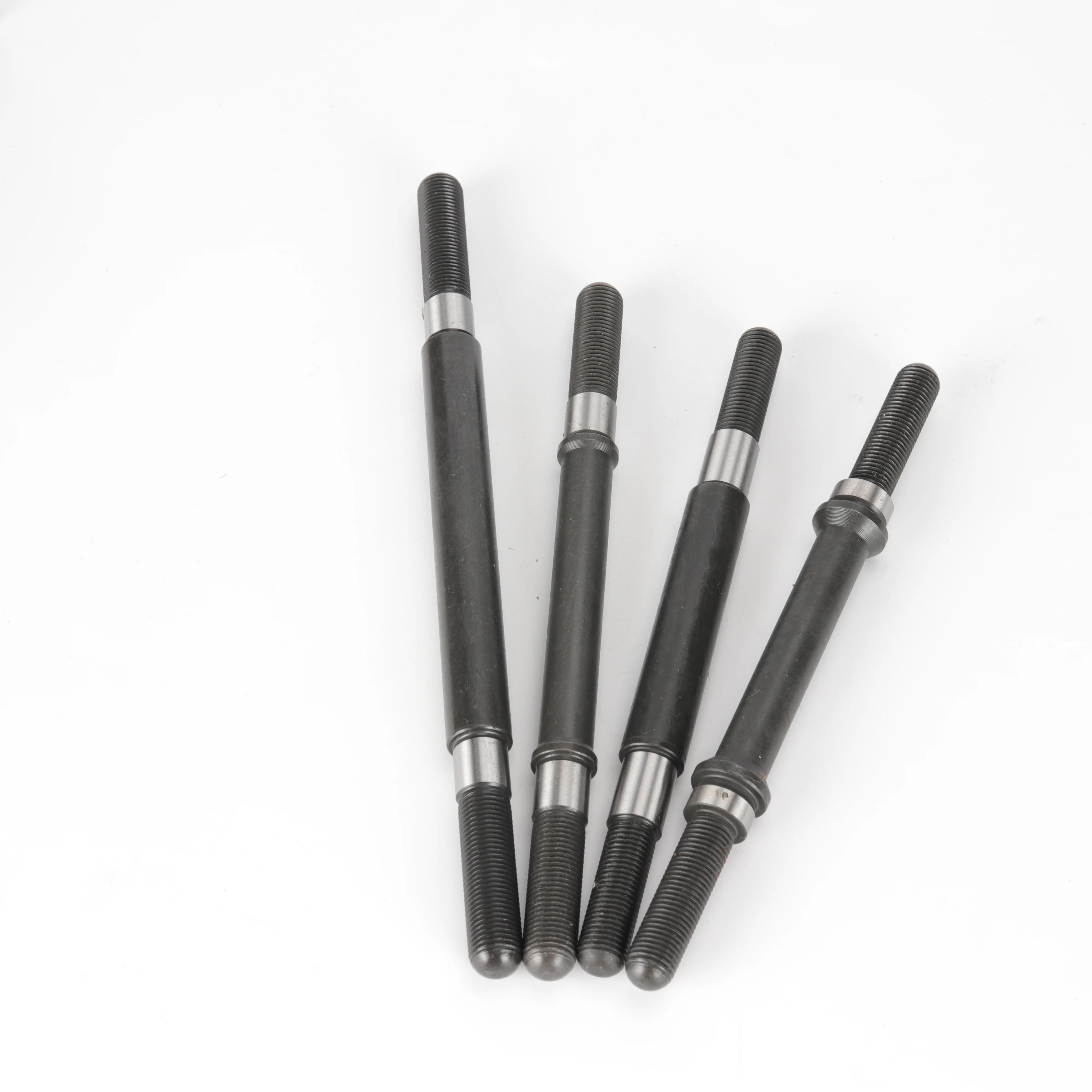 Custom Steel Alloy Rear Front Solid Axle Shaft CNC Turning Parts for Bike Bicycle E-scooters Fans