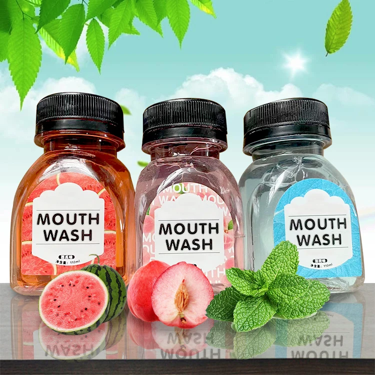 Custom Portable Natural Organic Herbal Mouth Wash Antibacterial Teeth Whitening Jelly Mouthwash (1600652953695)